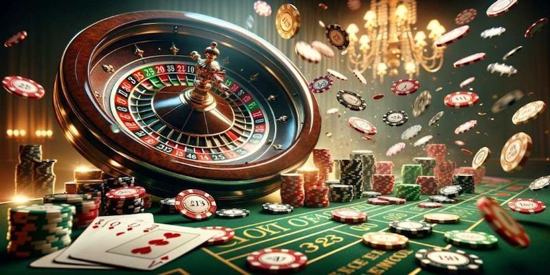 Baccarat, Roulette, Sicbo