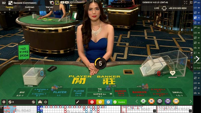 baccarat livestream