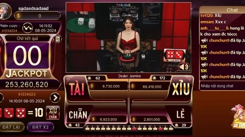 Siêu Tài Xỉu Trực Tiếp 1 Siêu tài xỉu trực tiếp cá cược chân thật, minh bạch